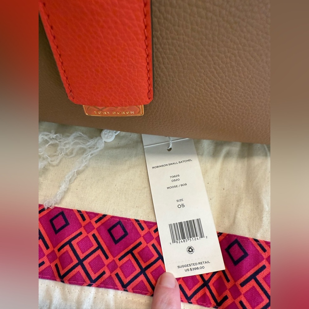 TORY BURCH Small Walker Satchel - Moose - Picture 11 of 16